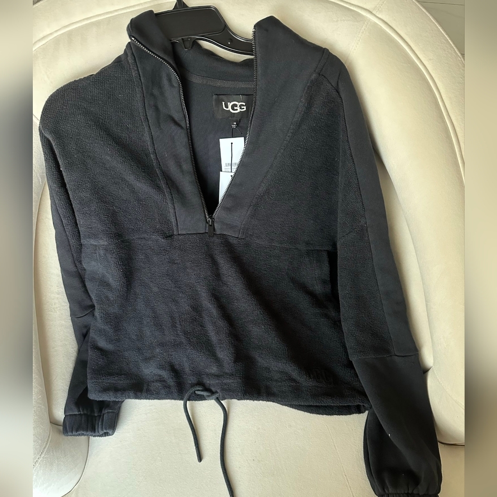 UGG ELANA MIXED HALF ZIP